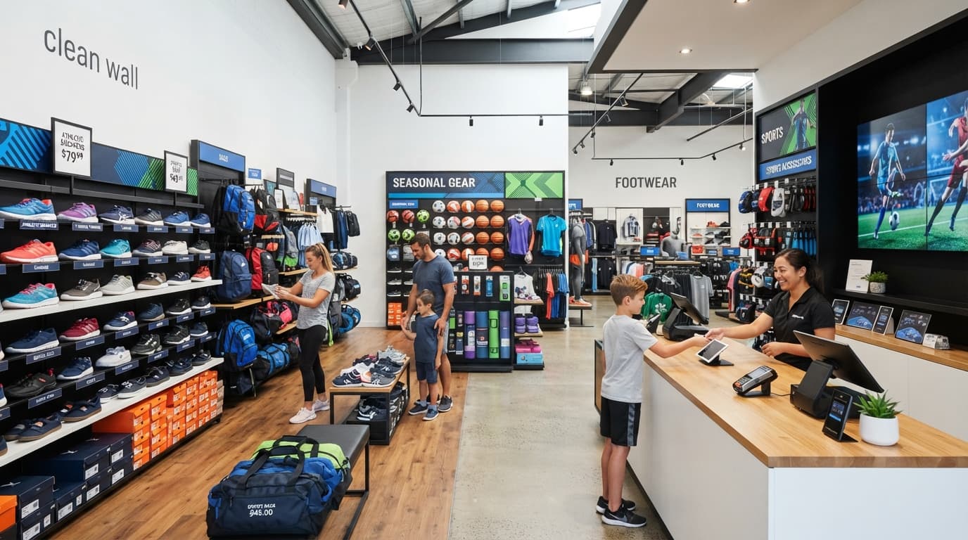 Sports shops shop
